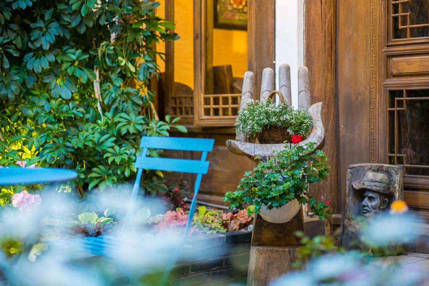Big Tree Guesthouse - Naxi Old Style ลี่เจียง ภายนอก รูปภาพ